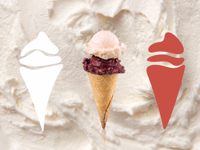 🍦 [Logo Design] Ice Cream Branding