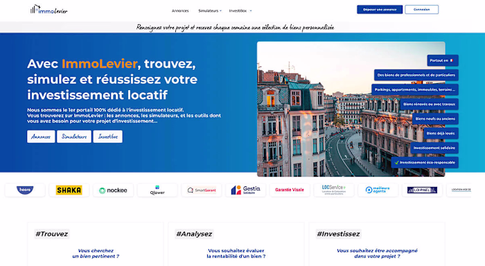 Mission for ImmoLevier - Real Estate Investment Platform