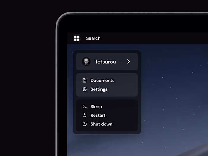Windows Concept - Dark