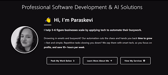 Projects | Paraskevi Kivroglou