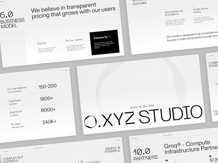 Minimalist Figma Pitch Deck | Investor-Ready | Modern Design