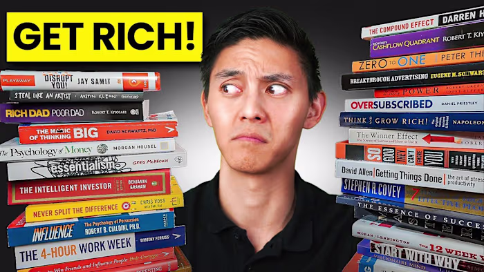 The BEST Books to read if you want to GET RICH! (Tier List)