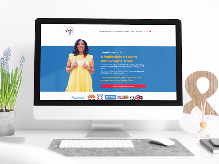 Launch Lab Website + Lead Magnet for Dr. Gretchen Petterway