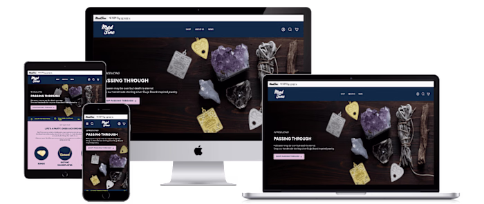 Designing and Launching the Shopify Site for Mad Fine
