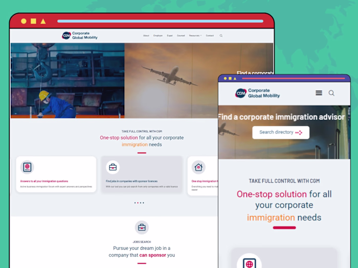 Website for UK-based consultancy