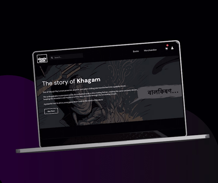 🔥 Ecommerce Website for Graphic Novel Seller