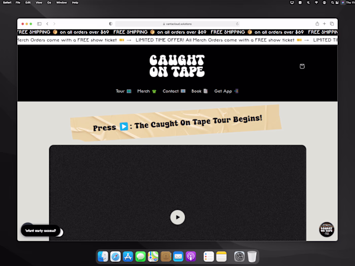 Setting the Stage: The Caught On Tape Tour Project