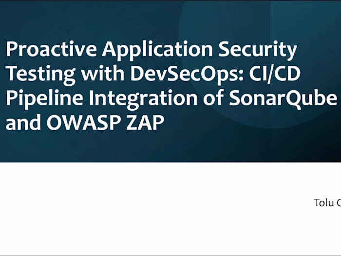 Proactive Application Security Testing with DevSecOps