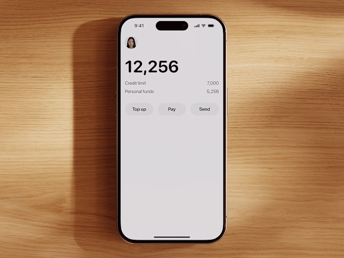 Blank bank - Fintech app