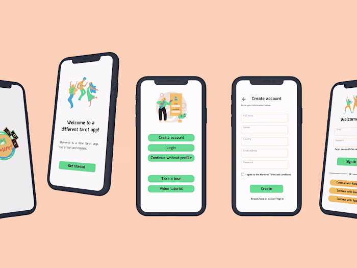 Prophecy-themed entertainment app