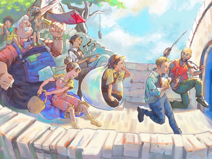Lemon Tree | Music Album Interpretation Illustration