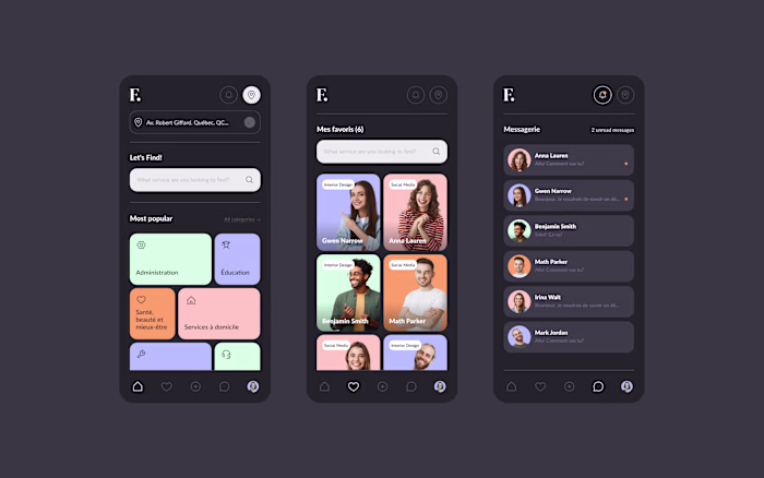 Find — Mobile App.
