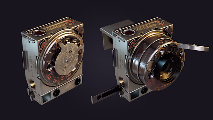 Bonhams Compass Camera 3D Model