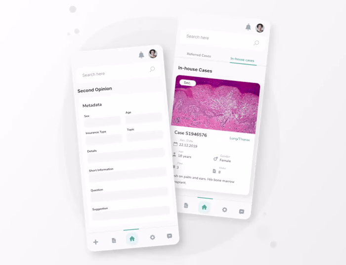 Management app for German doctors in a University