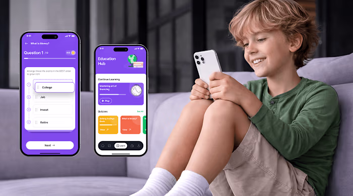 Family Finance & Education App (Gamified MVP Design)