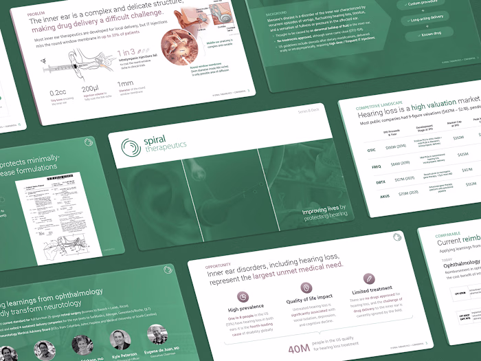 Clinical-Stage Pitch Deck: Spiral Therapeutics