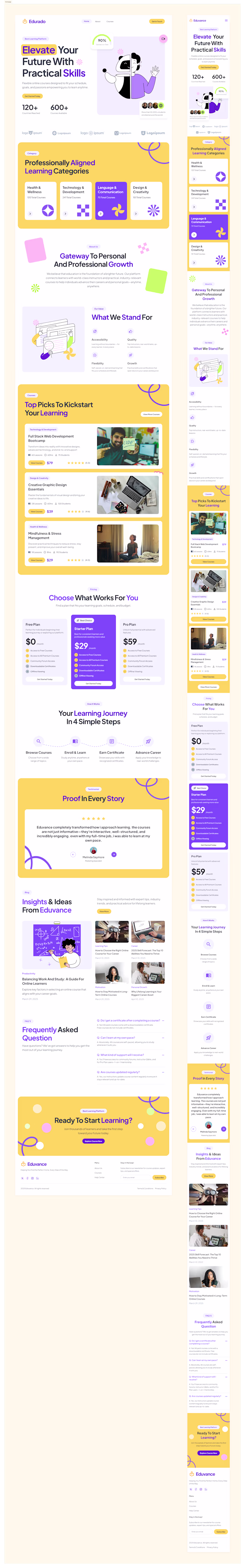 Edurado - Online coaching website