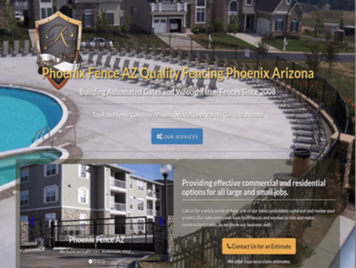 Fence AZ | Chain Link, Wrought Iron, Pool Fence | fence builders