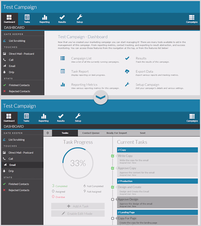 Campaign Manager - CRM Component