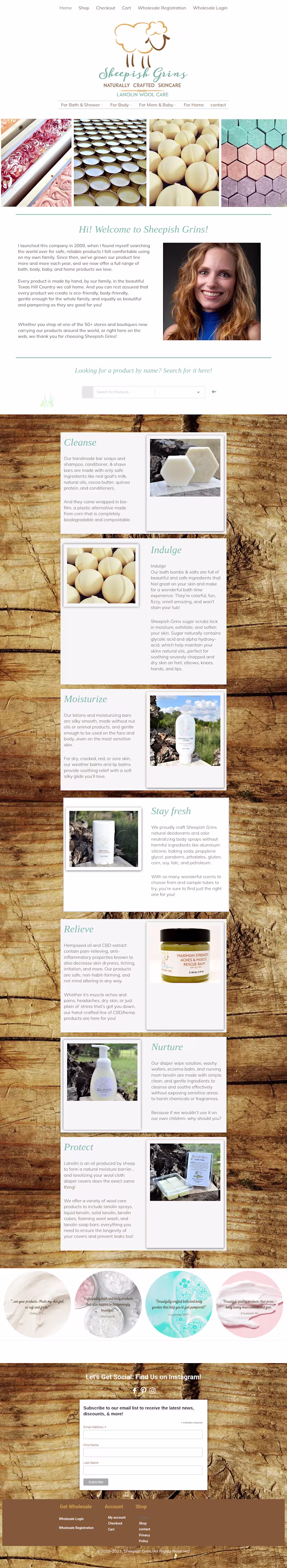 Skin Care eCommerce Shop 