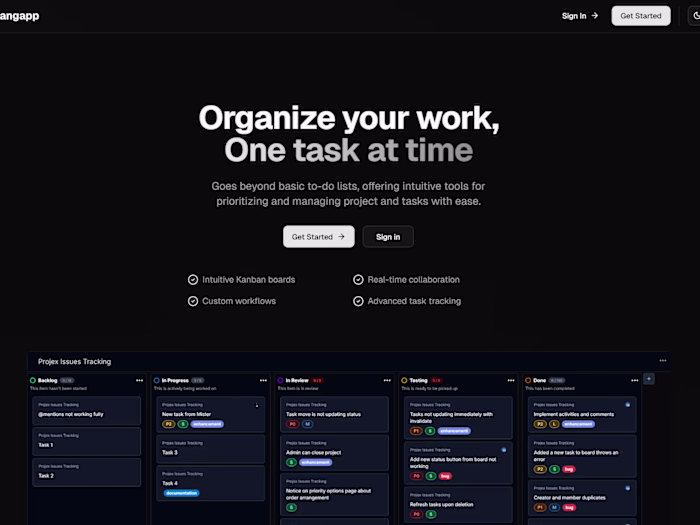 Next-Gen Project Management App Development