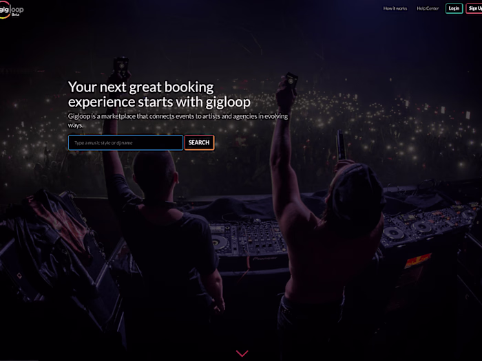 Gigloop - Marketplace connecting electronic music talents