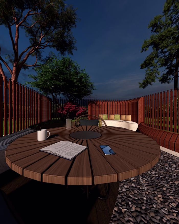 A Garden Design and Render Project