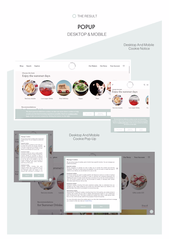 CSS/HTML coding, Design adaptation