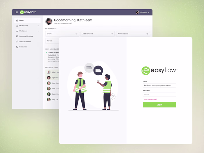 Easy Signs: Empowering employees with a better internal app