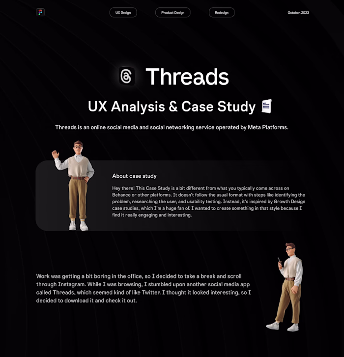Threads UX Analysis & Case Study