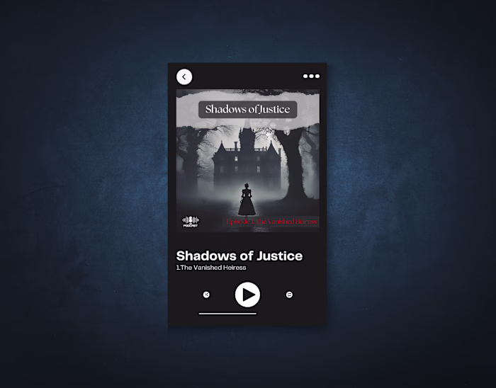 Shadows of Justice Podcast Covers Design 2024