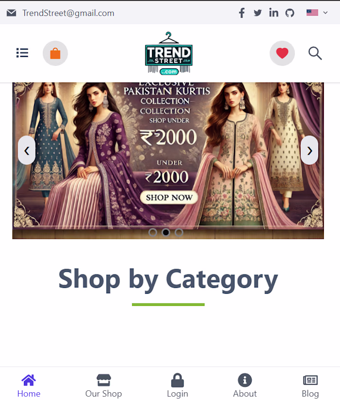 A multi vendor  e-commerce made for Sellers, Admin, clients.