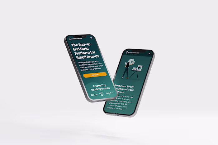 SoundsCommerce: Redesign Inspired by Seattle's Puget Sound