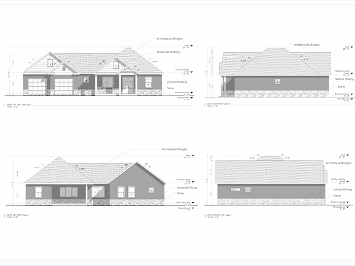 Farm House Architectural Plan