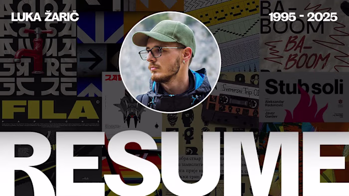 Luka Žarić - Design Resume / 2025 - YouTube