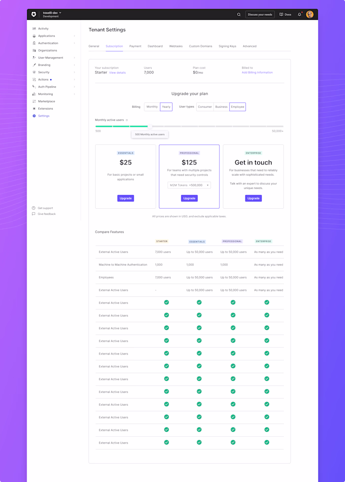 Auth0 Platform & Design System