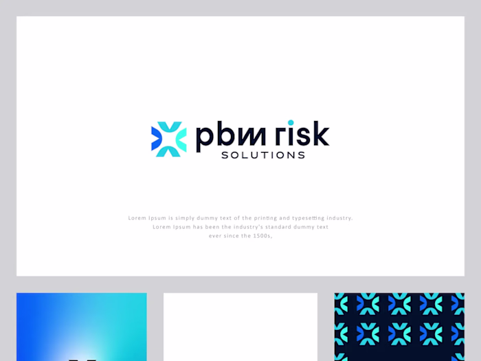 PBM Risk Solutions Brand Identity & Logo Design