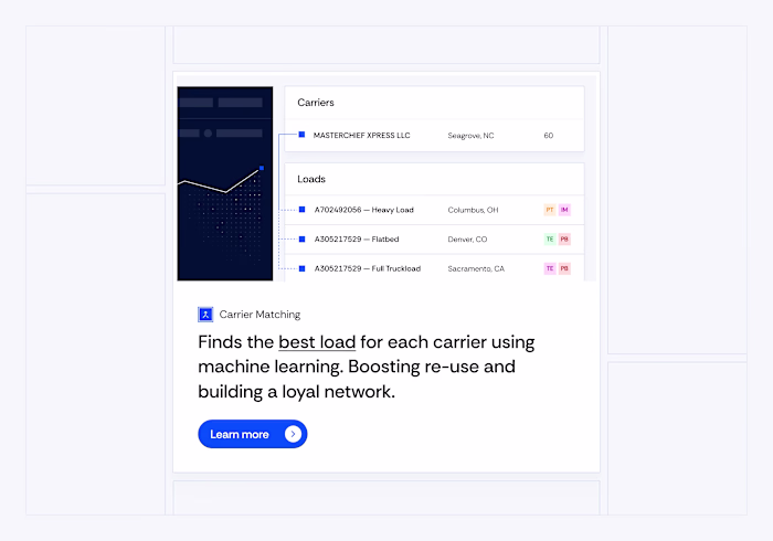 A website iteration for a SaaS platform reshaping how freigh...