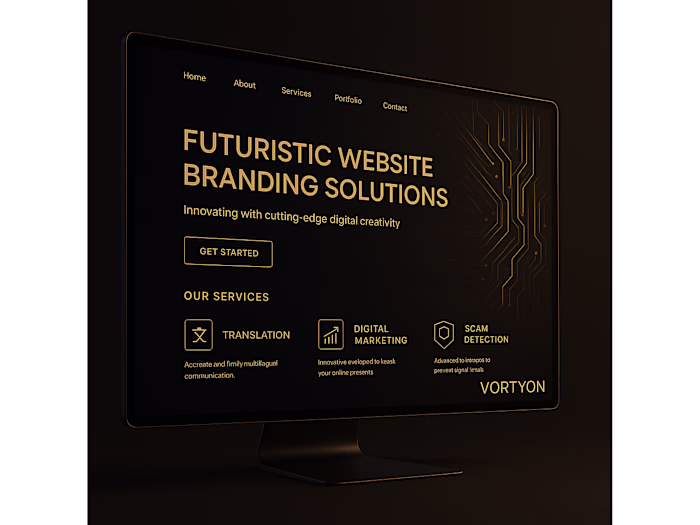 Futuristic Website & Branding Solutions for Digital Growth