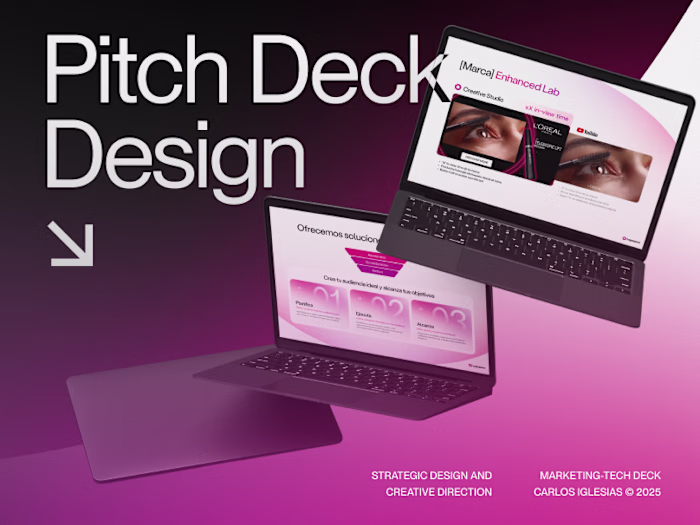 Pitch Deck Design – Marketing Presentation