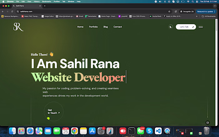 Crafting Scalable & High-Performance Web Solutions | Sahil Rana