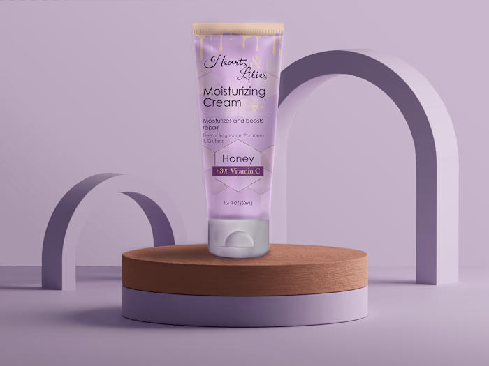 Label Design  | Hearts & Lilies