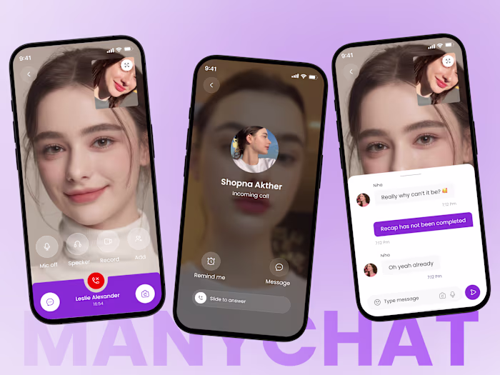 Chat Mobile App Design