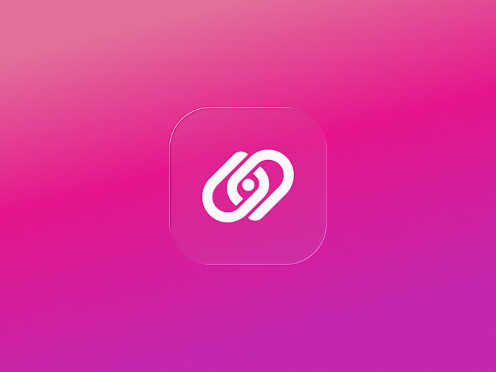 Unused Logo concept for smart link bookmarking service.