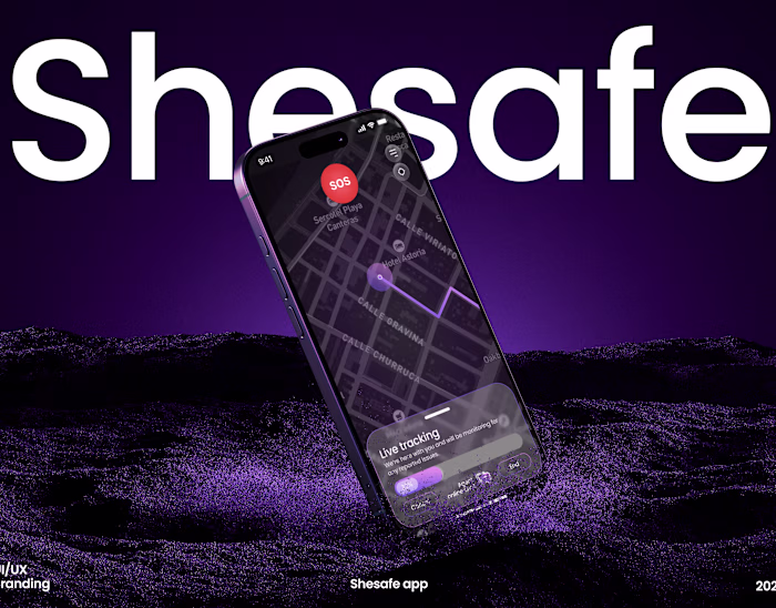 Shesafe - Strategic Branding & UI/UX Design for Safety