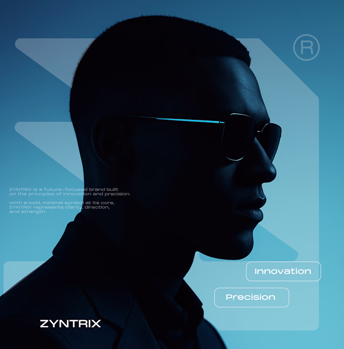 Zyntrix – Precision-Driven Visual Identity