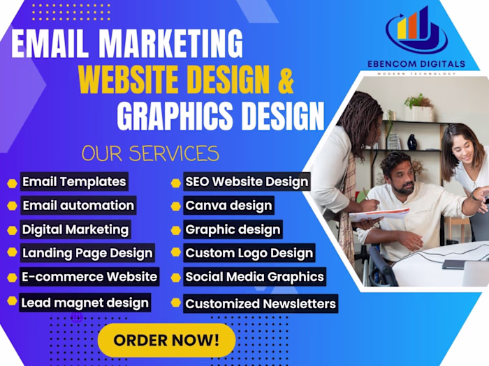 Email Marketing, Website & Graphic Designs