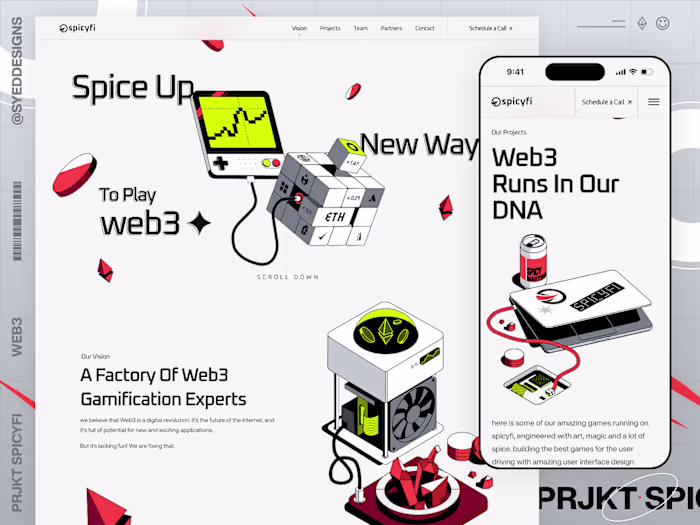 Web3 Gamification Enhancement for SpicyFi