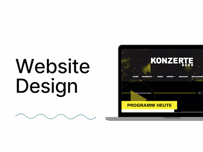 Website Design - music field