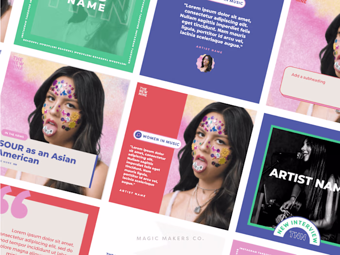 Brand Design for The New Nine